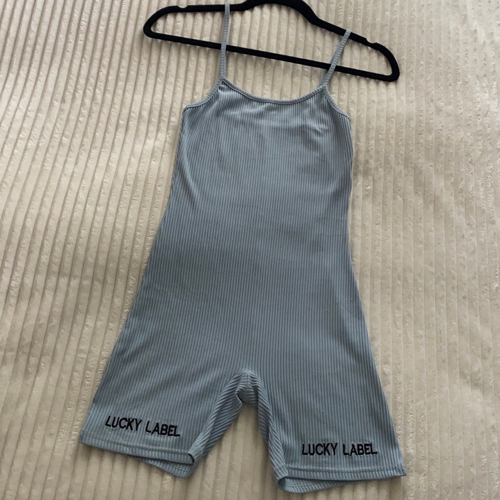 RIBBED ROMPER
